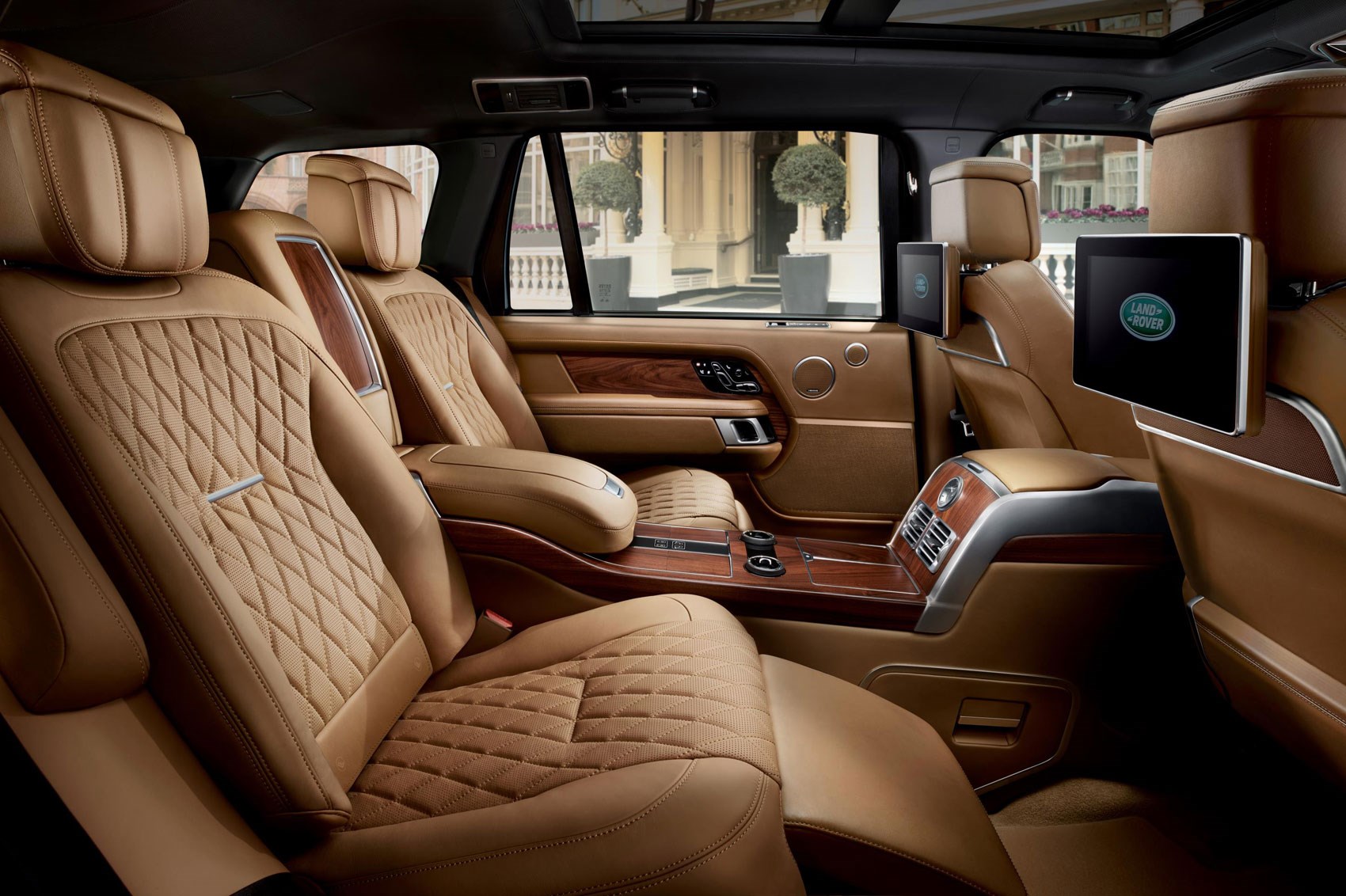2018 Range Rover SV Autobiography Rear Seats Luxury SUV