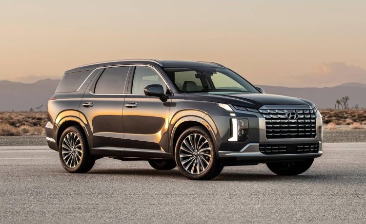 Hyundai Palisade Safest Family SUVs with 3rd Row in 2025