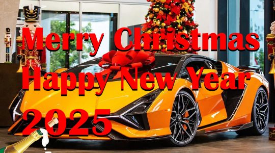 merry christmas and happy new year 2025 automotorblog team