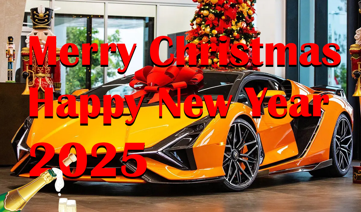 merry christmas and happy new year 2025 automotorblog team