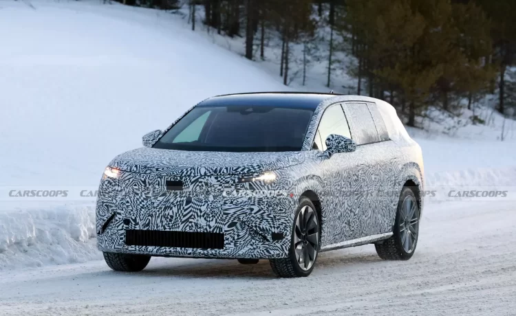2026 Skoda Space 7 Seater Electric SUV Spied 1