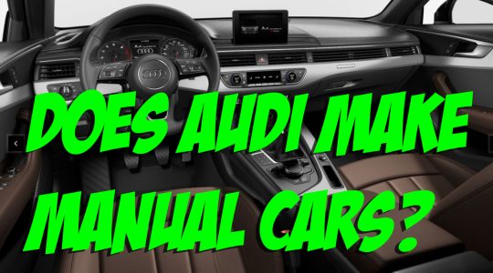 Does Audi Make Manual Cars Audi A4 Manual Shift