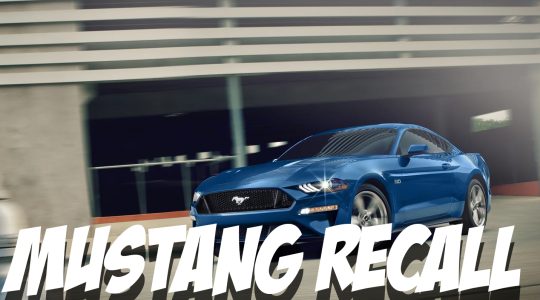 Ford Mustang Recall