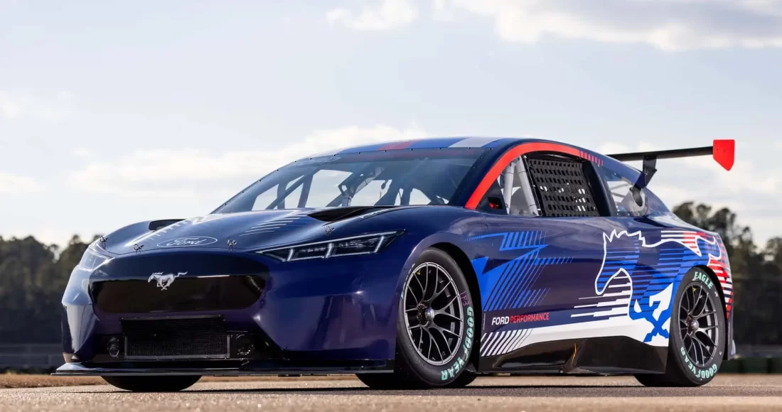 Mustang Mach E Prototype was Built by Ford to Compete in NASCAR