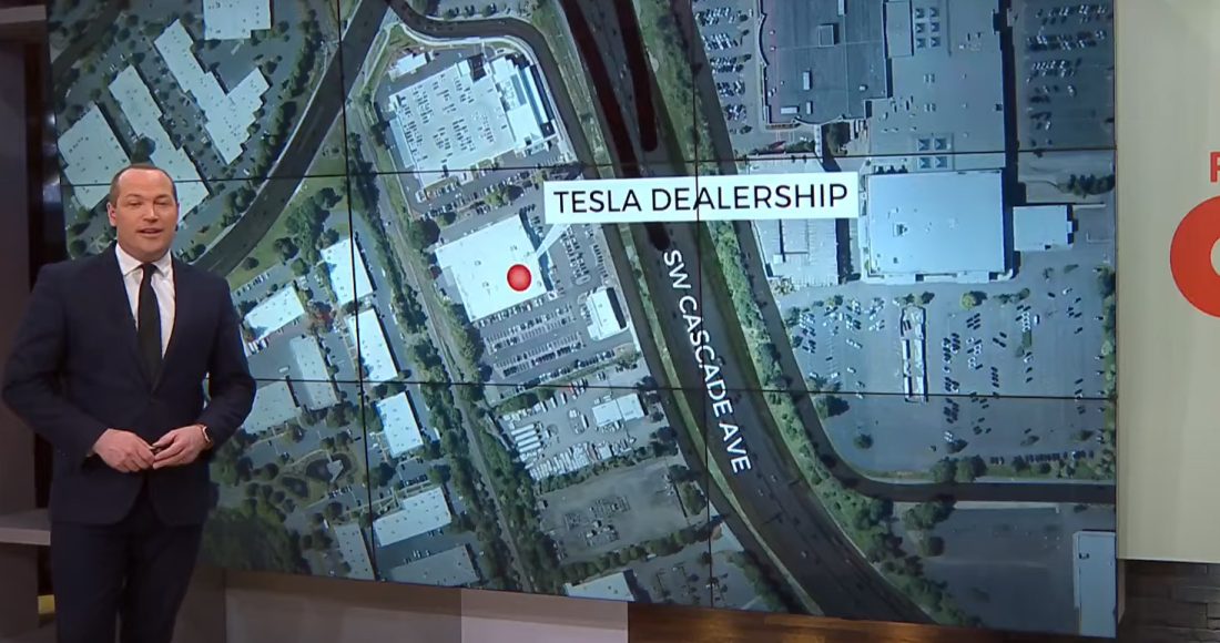FBI Looks Into Another Shooting at an Oregon Tesla Dealership