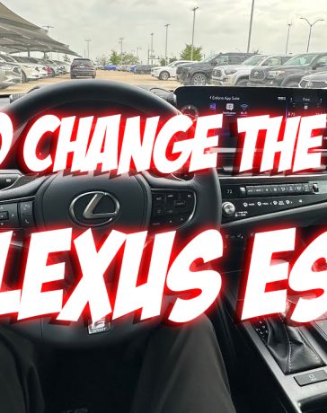 How to Change the Time on Lexus ES350