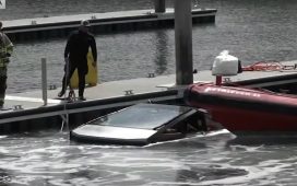 Tesla Cybertruck Underwater