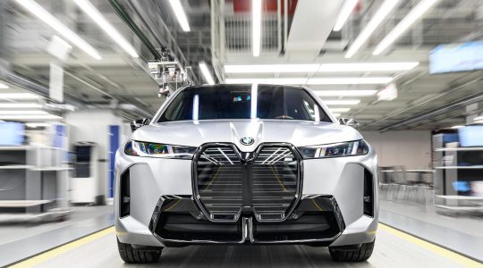 The BMW iX Facelift Has Gone for Production (1)