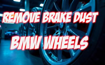 Remove Brake Dust BMW Wheels