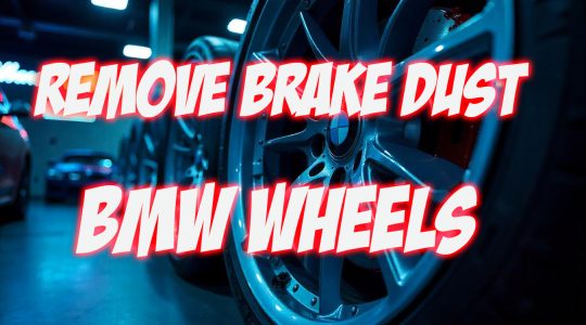 Remove Brake Dust BMW Wheels