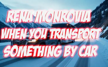 Rena Monrovia When You Transport Something by Car