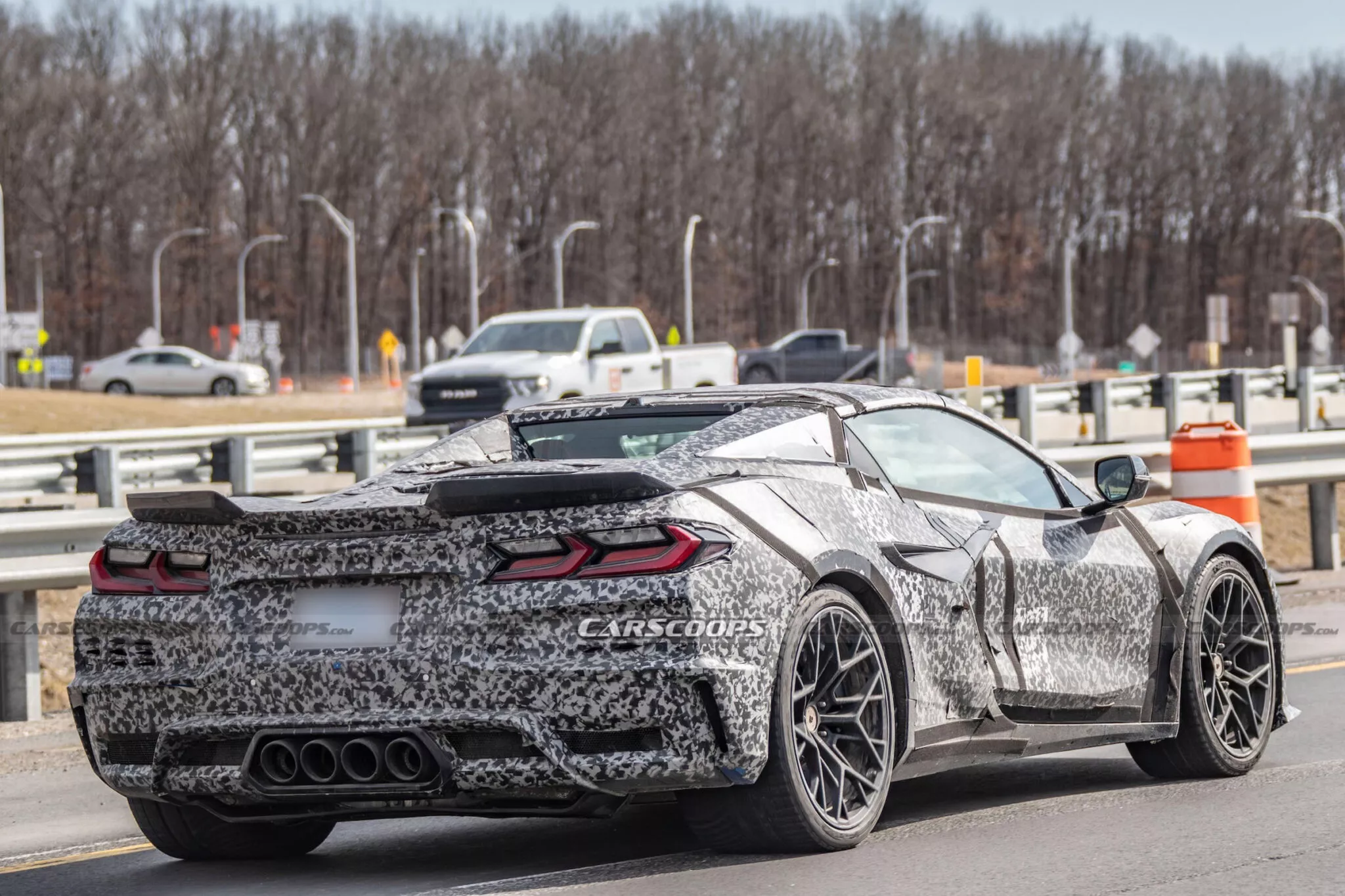 2026 Corvette Facelift Exterior Spy Photos (6)