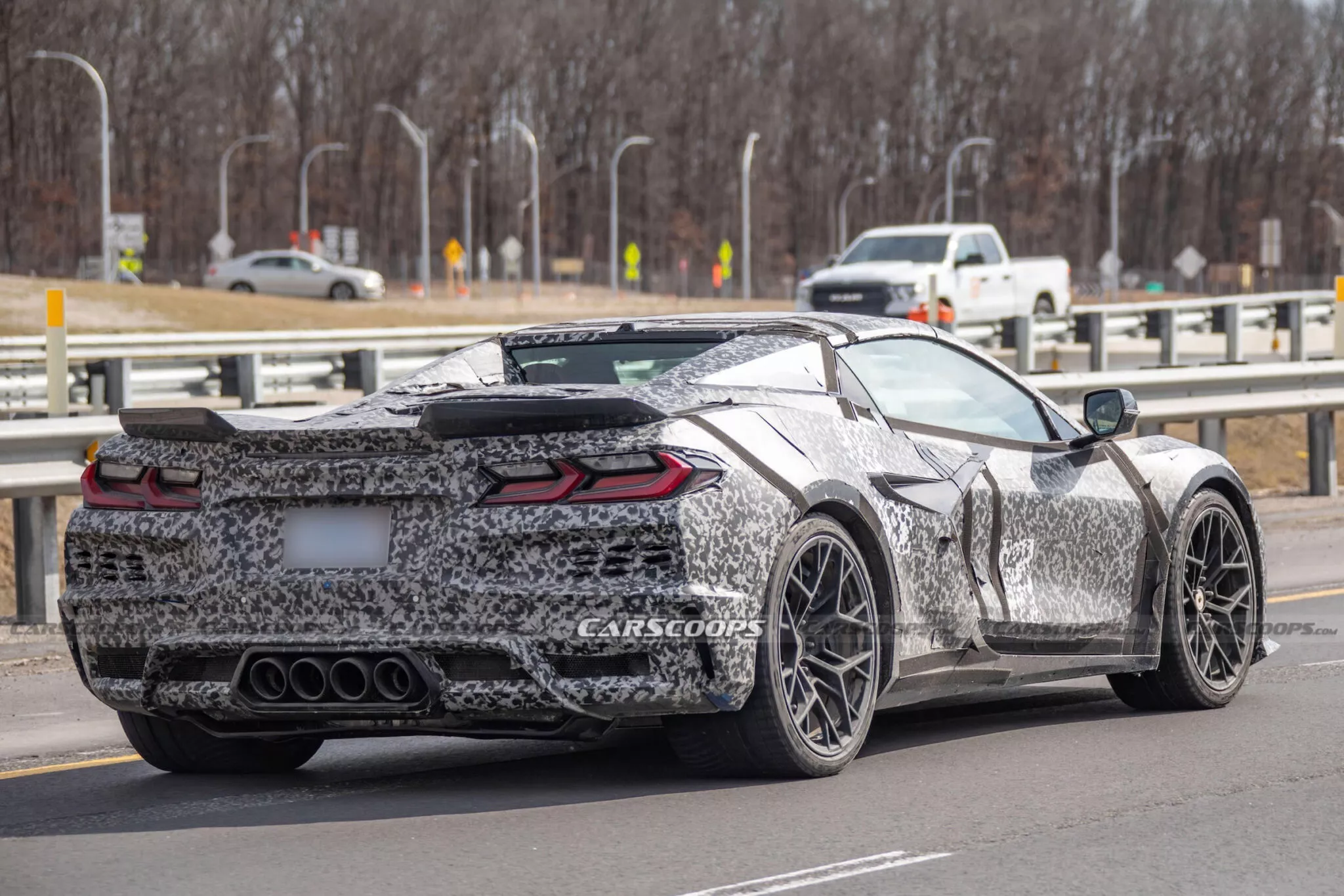 2026 Corvette Facelift Exterior Spy Photos (7)