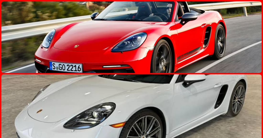 Porsche 718 Cayman and 718 Boxster