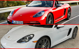 Porsche 718 Cayman and 718 Boxster
