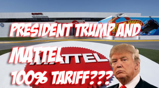 President Trump pursues the proposed 100-percent tariff on Mattel, the Hot Wheels parent corporation