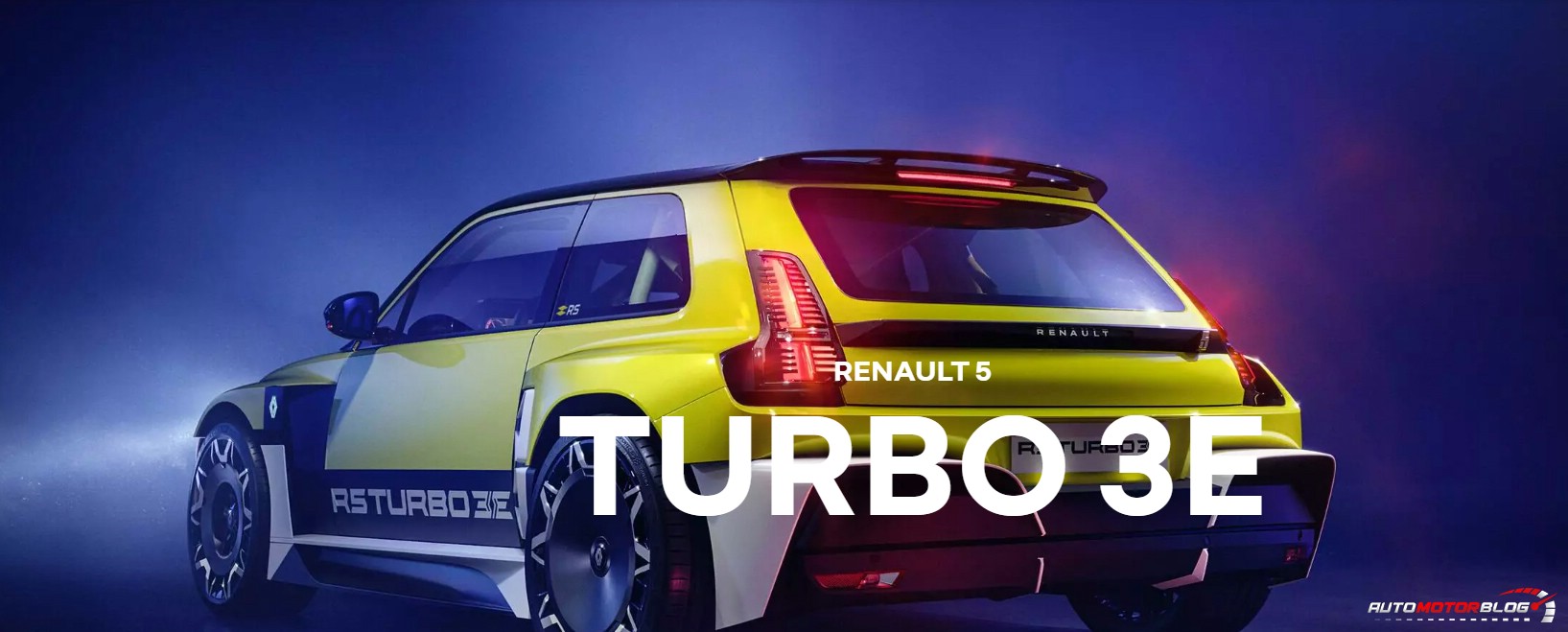 Renault 5 Turbo 3E Electric Car