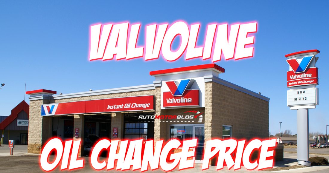 Valvoline Oil Change Price