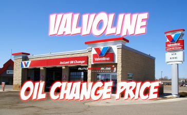 Valvoline Oil Change Price