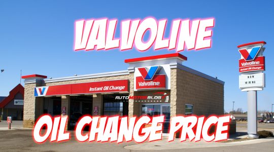 Valvoline Oil Change Price