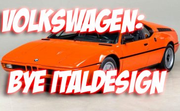 Volkswagen Group wants to cut costs by selling the Italdesign company BMW M1