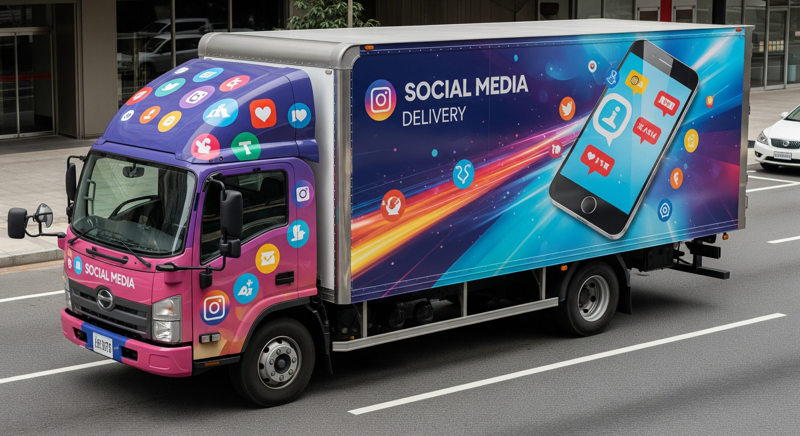 Social Media Truck Repair Business Online
