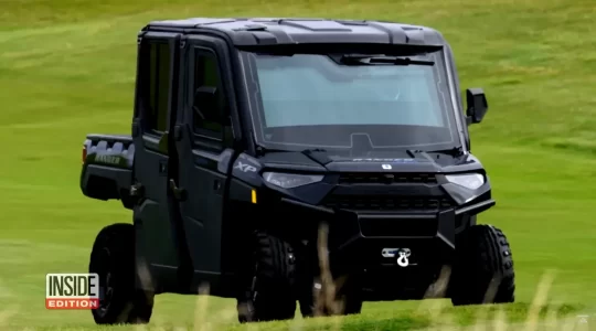 Donald Trump Currently Possesses an Armored Golf Buggy Golf Force One [VIDEO]