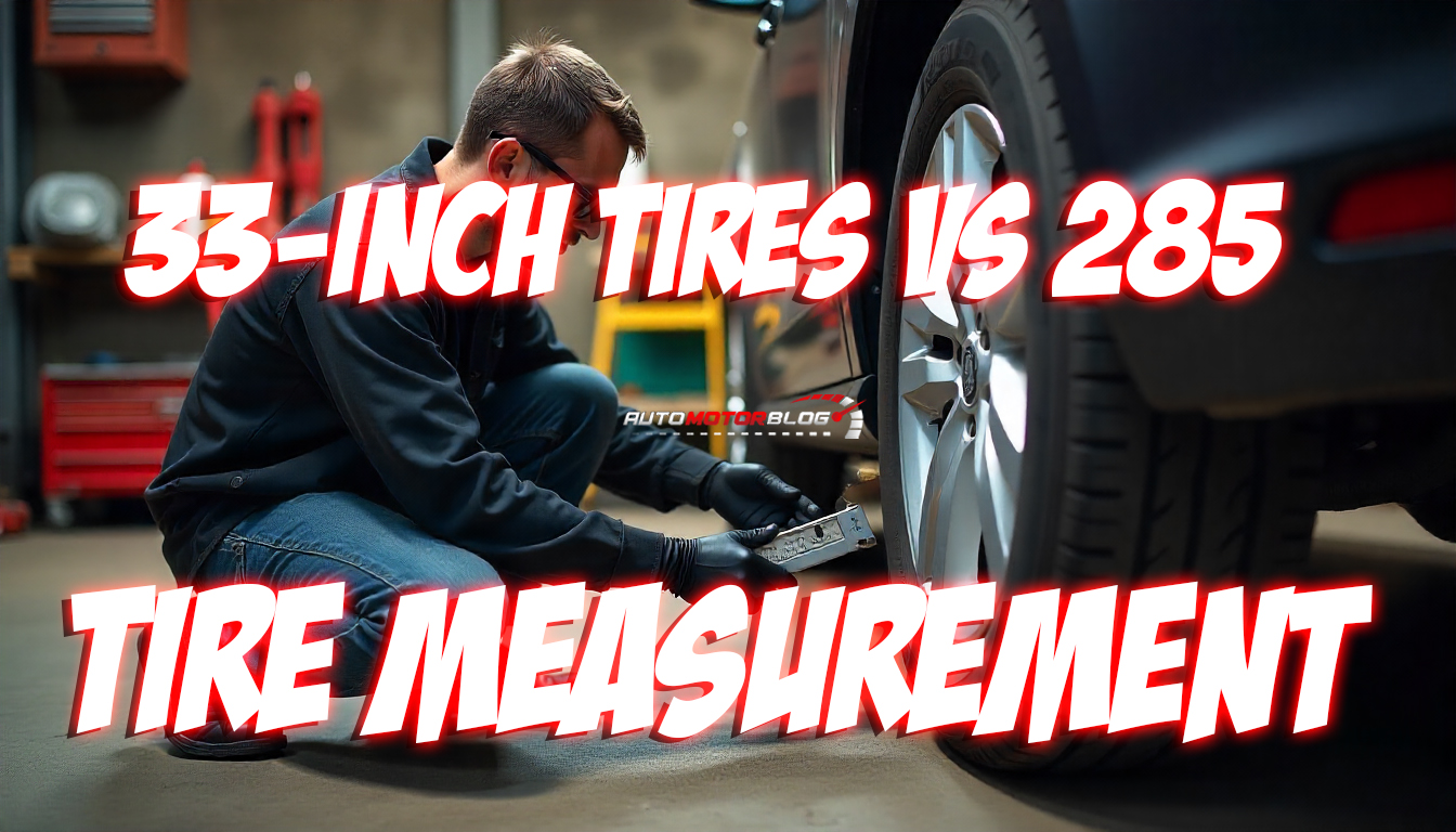 33-Inch Tires vs 285 Tires A Guide to Tire Measurements