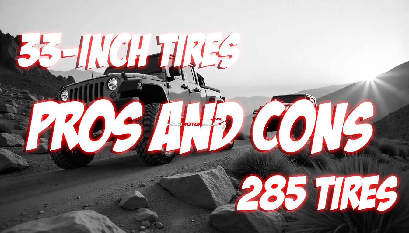 33-Inch Tires vs 285 Tires Pros and Cons