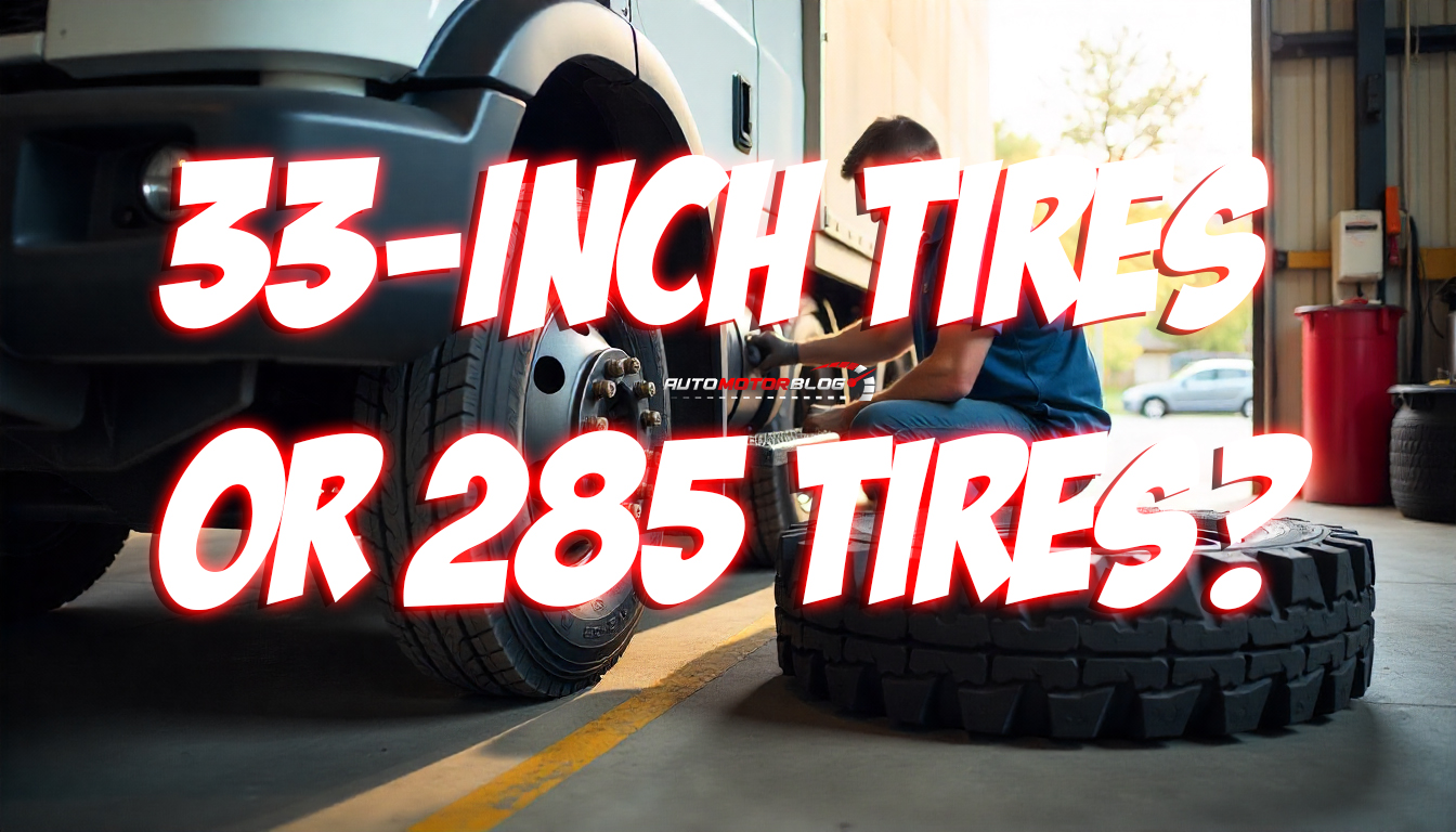 33-Inch Tires vs 285 Tires Which One Should You Choose
