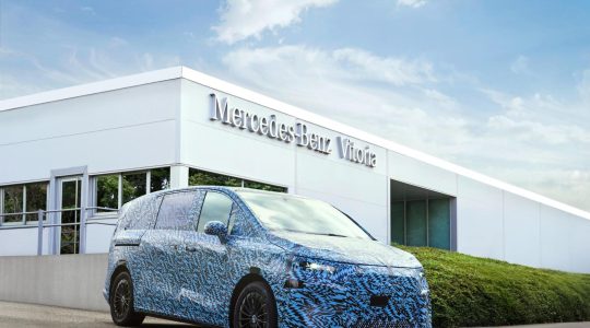 The new Mercedes VLE entered production phase as a pre series