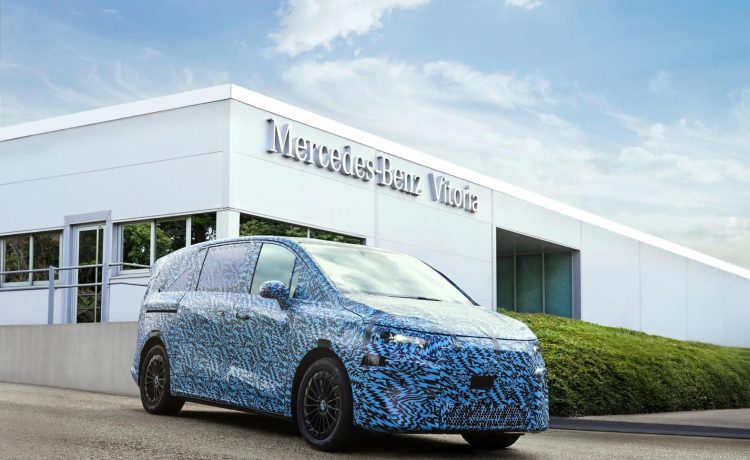 The new Mercedes VLE entered production phase as a pre series