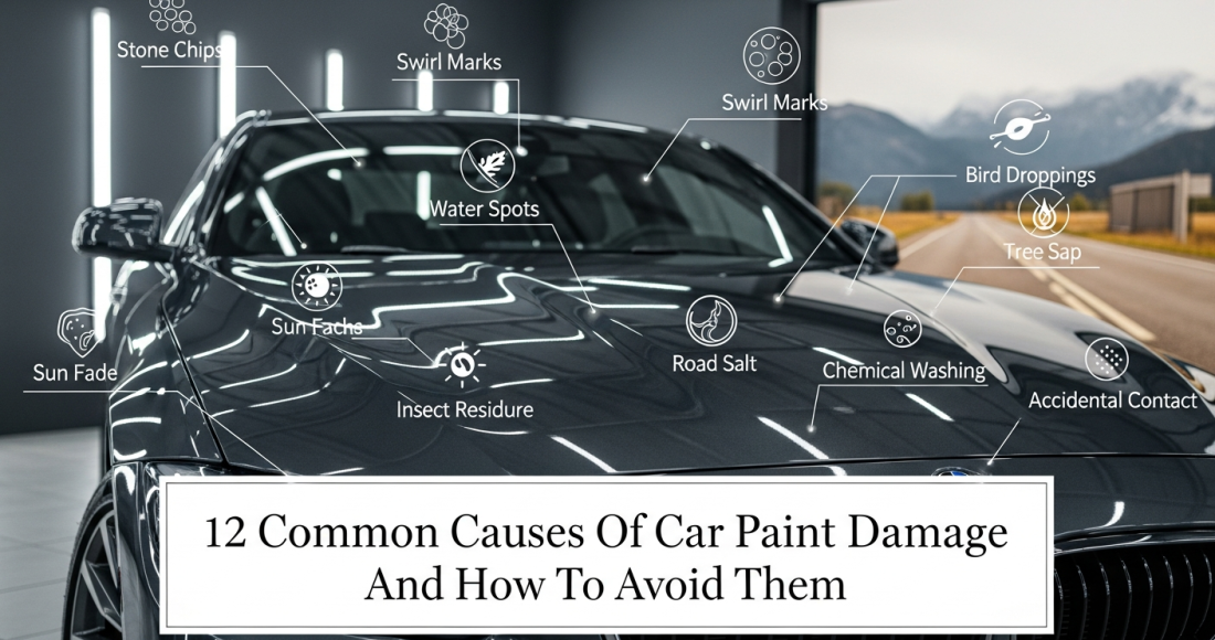 12 Common Causes Of Car Paint Damage And How To Avoid Them