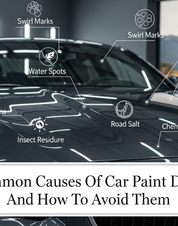 12 Common Causes Of Car Paint Damage And How To Avoid Them