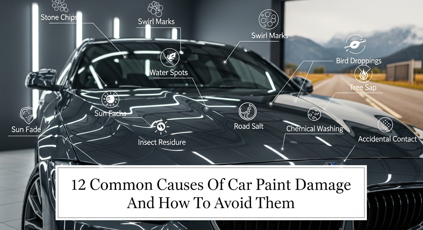 12 Common Causes Of Car Paint Damage And How To Avoid Them