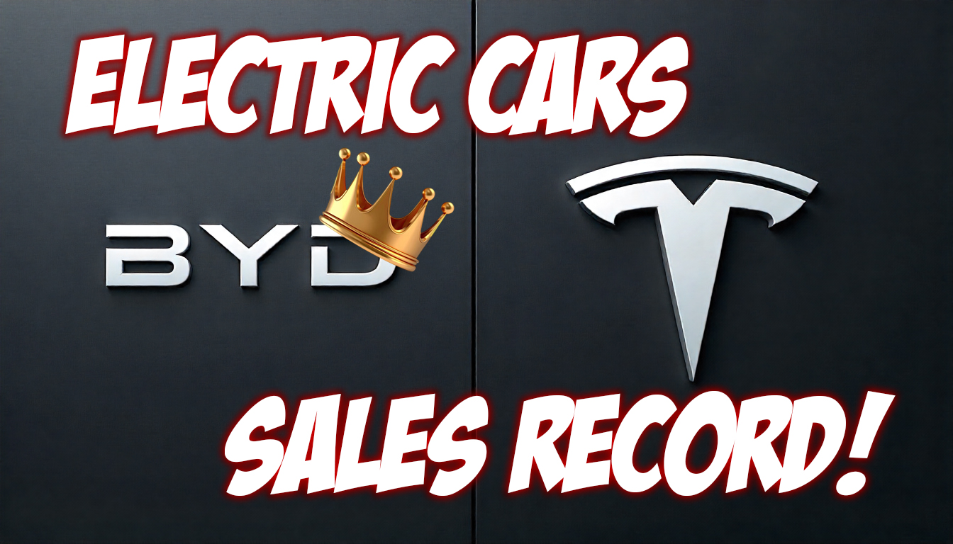 Breaking News BYD Beats Tesla Badly in Sales and Becomes World's No. 1 Electric Car Brand