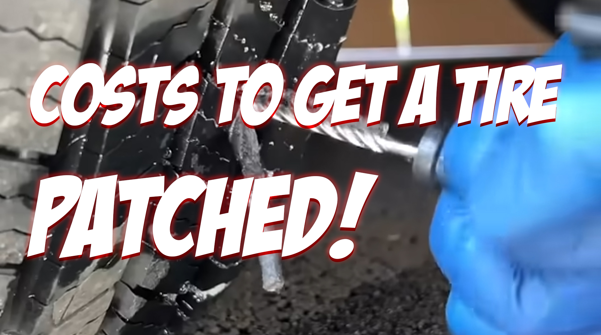 Cost to Get a Tire Patched