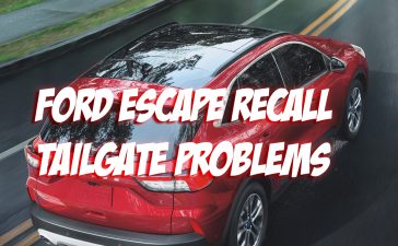 Ford Issues Tailgate Recall Impacting More Than 100,000 Escape Vehicles
