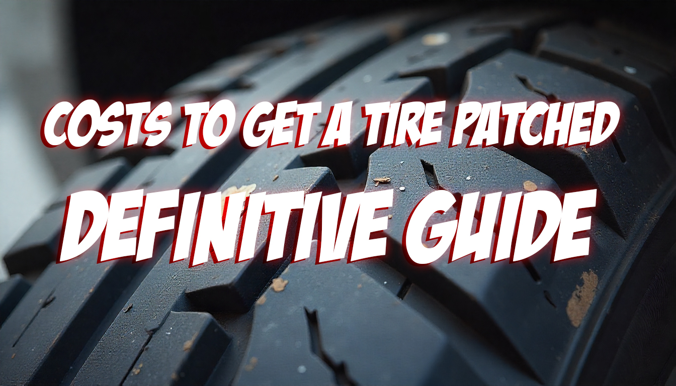 How Much Does It Cost to Get a Tire Patched