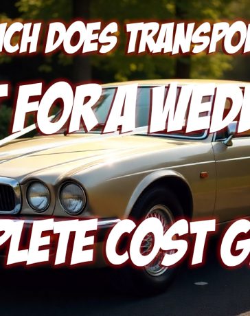 How Much Does Transportation Cost For a Wedding Complete Cost Guide