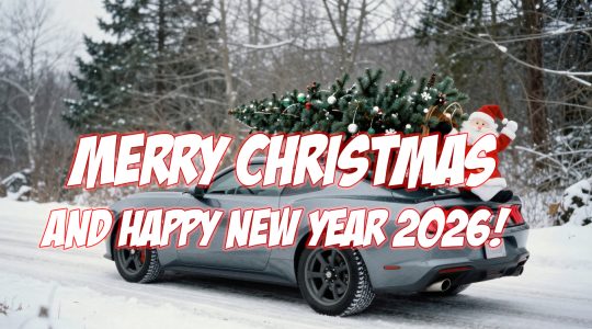 The AUTOMOTORBLOG Team Wishes You a Merry Christmas and a Healthy and Prosperous 2026