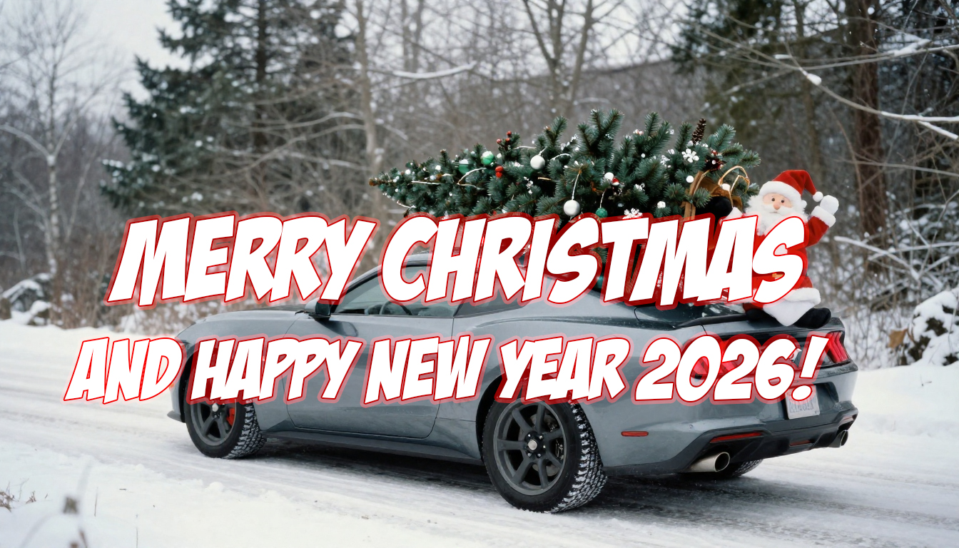 The AUTOMOTORBLOG Team Wishes You a Merry Christmas and a Healthy and Prosperous 2026