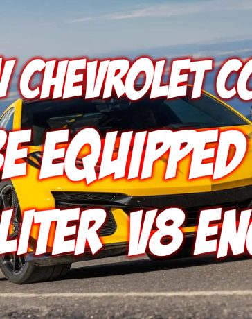 The New Chevrolet Corvette Will Be Equipped by a 6.7 Liter V8 Engine