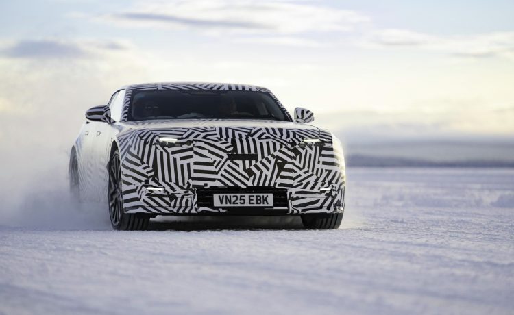 2026 Jaguar Electric GT Testing Extreme Winter Conditions (1)