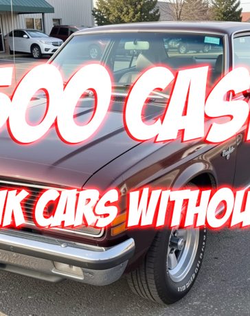 $500 Cash for Junk Cars Without Title