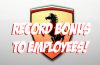 Ferrari to Reward Employees with RECORD Sum for Success