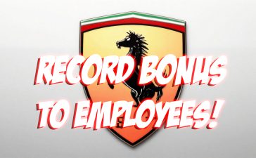 Ferrari to Reward Employees with RECORD Sum for Success