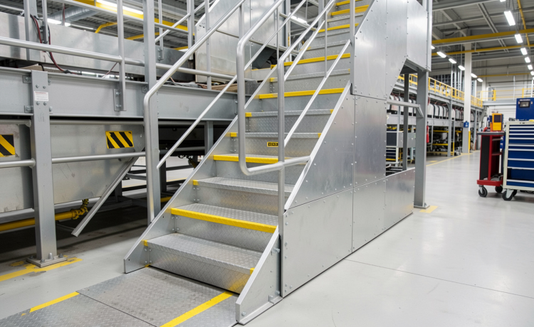 Stair Treads and Ramps Ensuring Safety with Raised Patterns