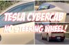 Tesla Cybercab Spotted Public Roads No Steering Wheel