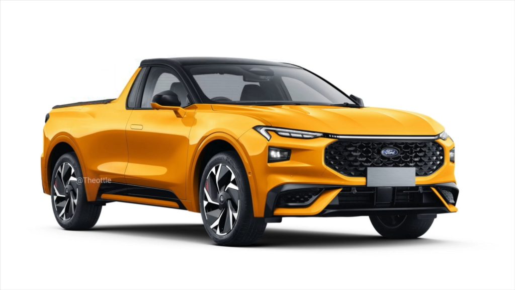 Ford Falcon Ute Rendering (1)